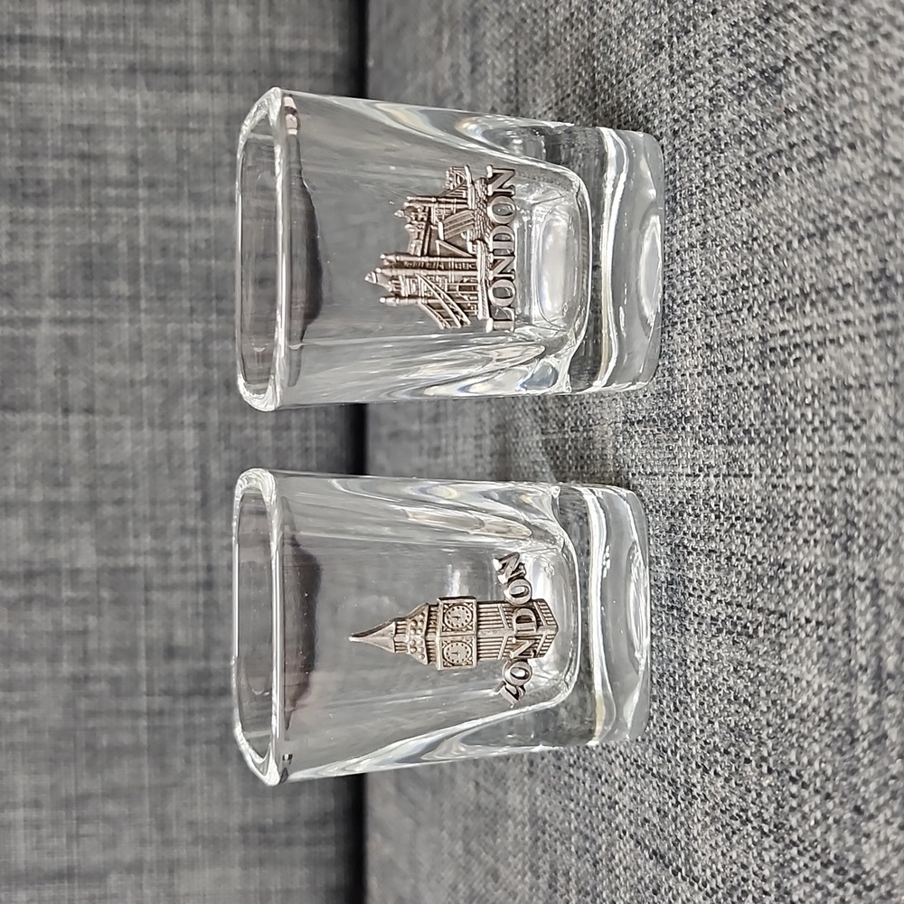 LONDON Clear Glasses Shot